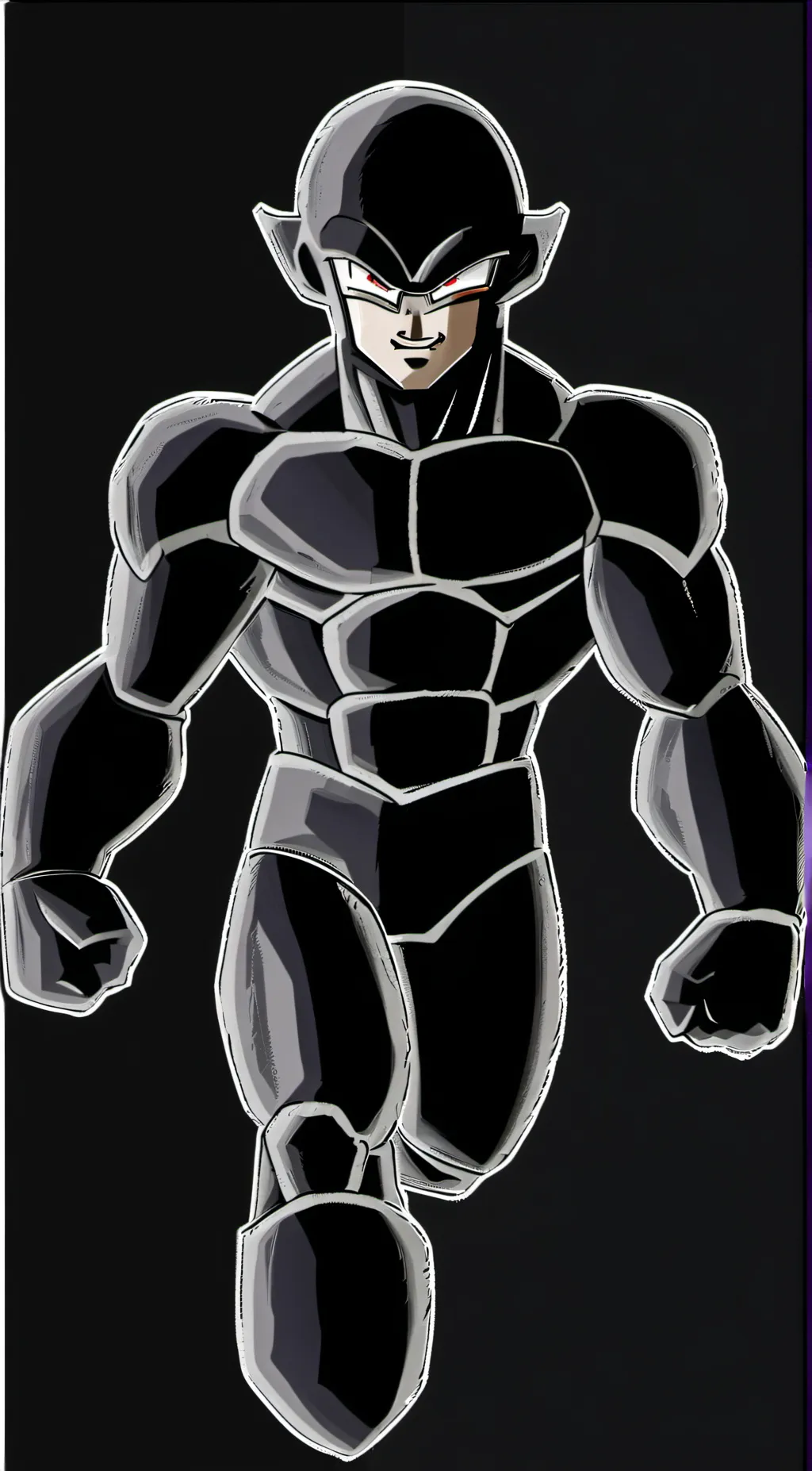 ai character: black frieza background