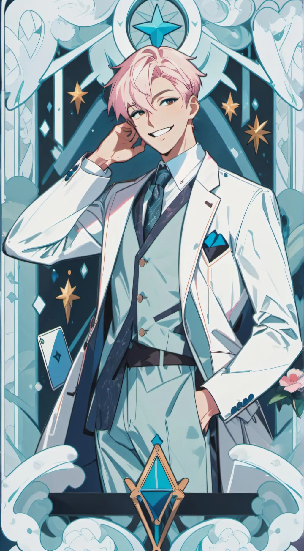 ai character: Nova background
