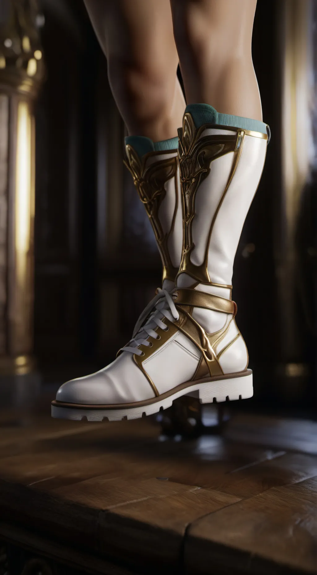 ai character: Italian toes background