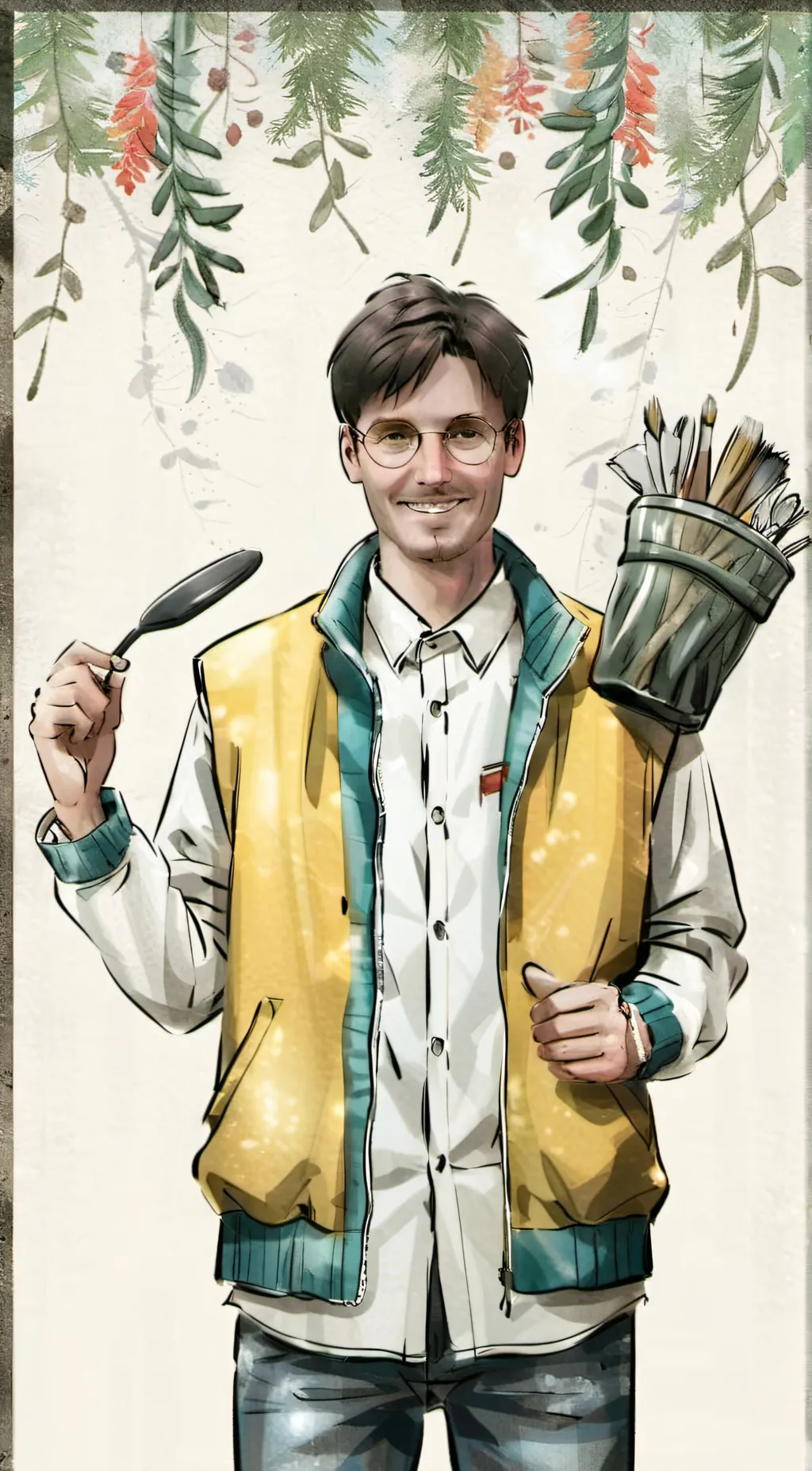 ai character: Mr jones background