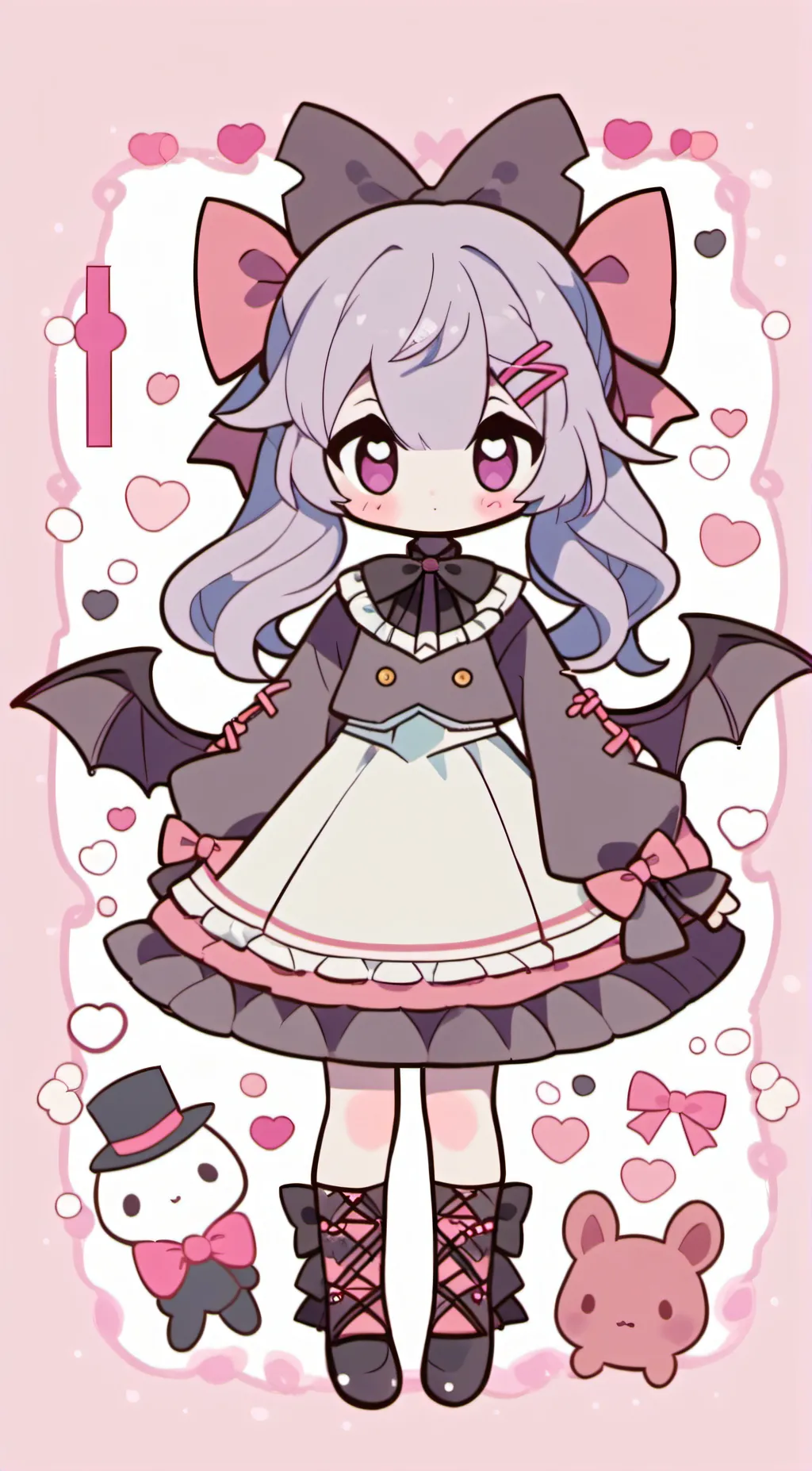 ai character: kuromi background