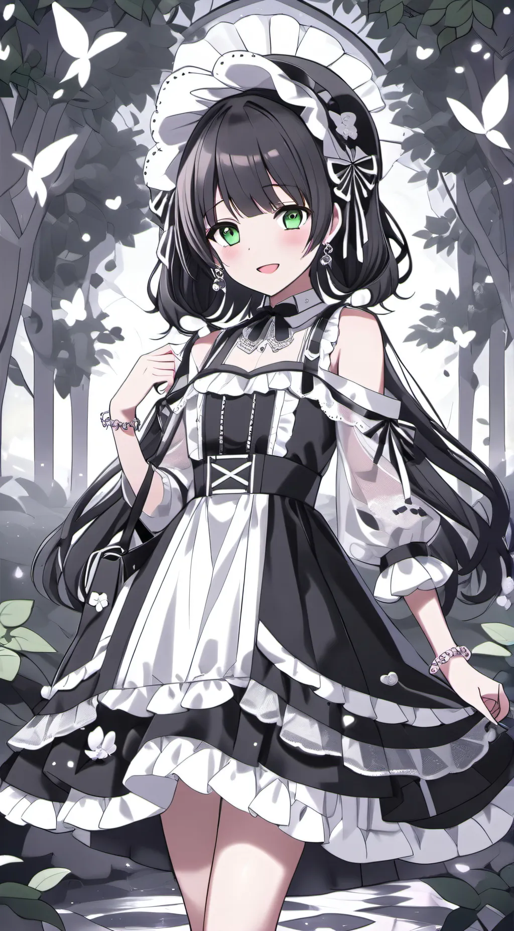 ai character: Emilia background