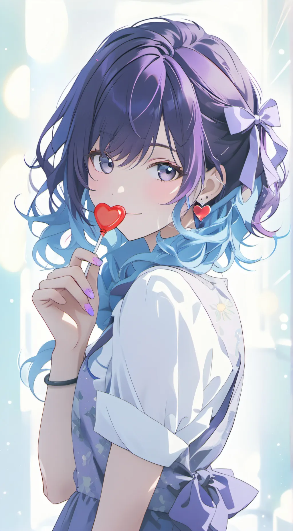 ai character: Crystal  background