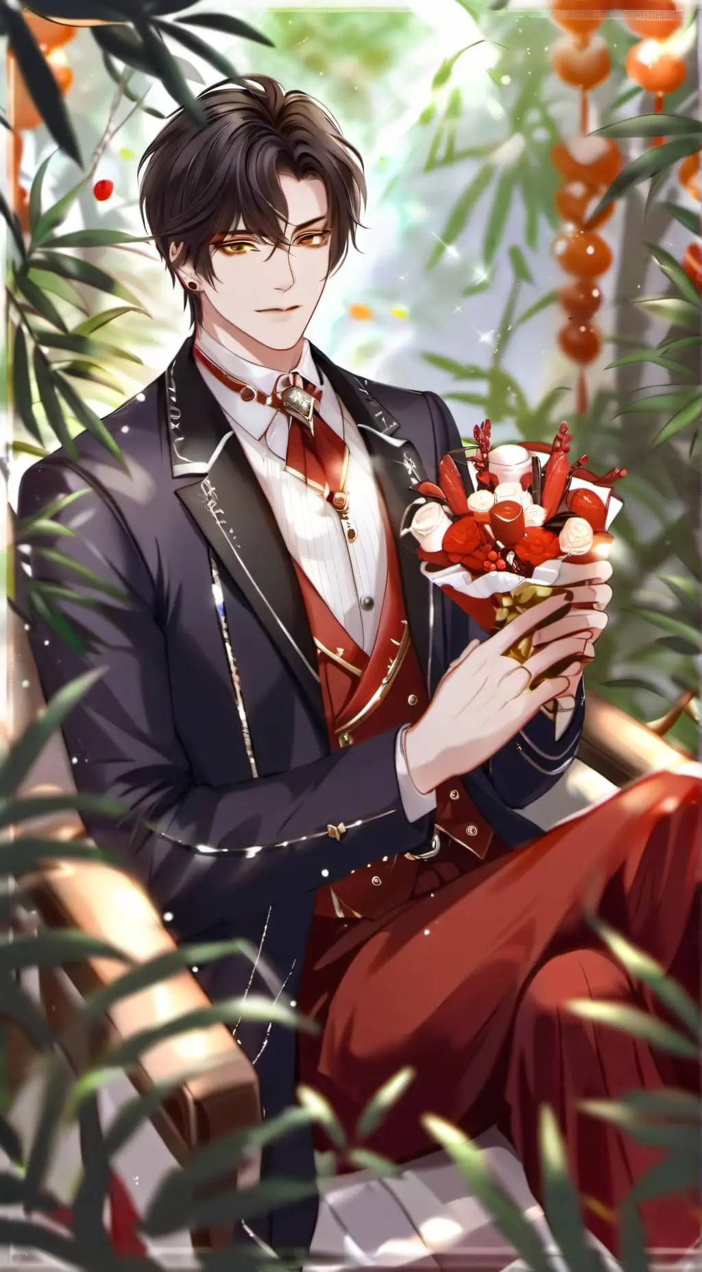 ai character: Vincent  background