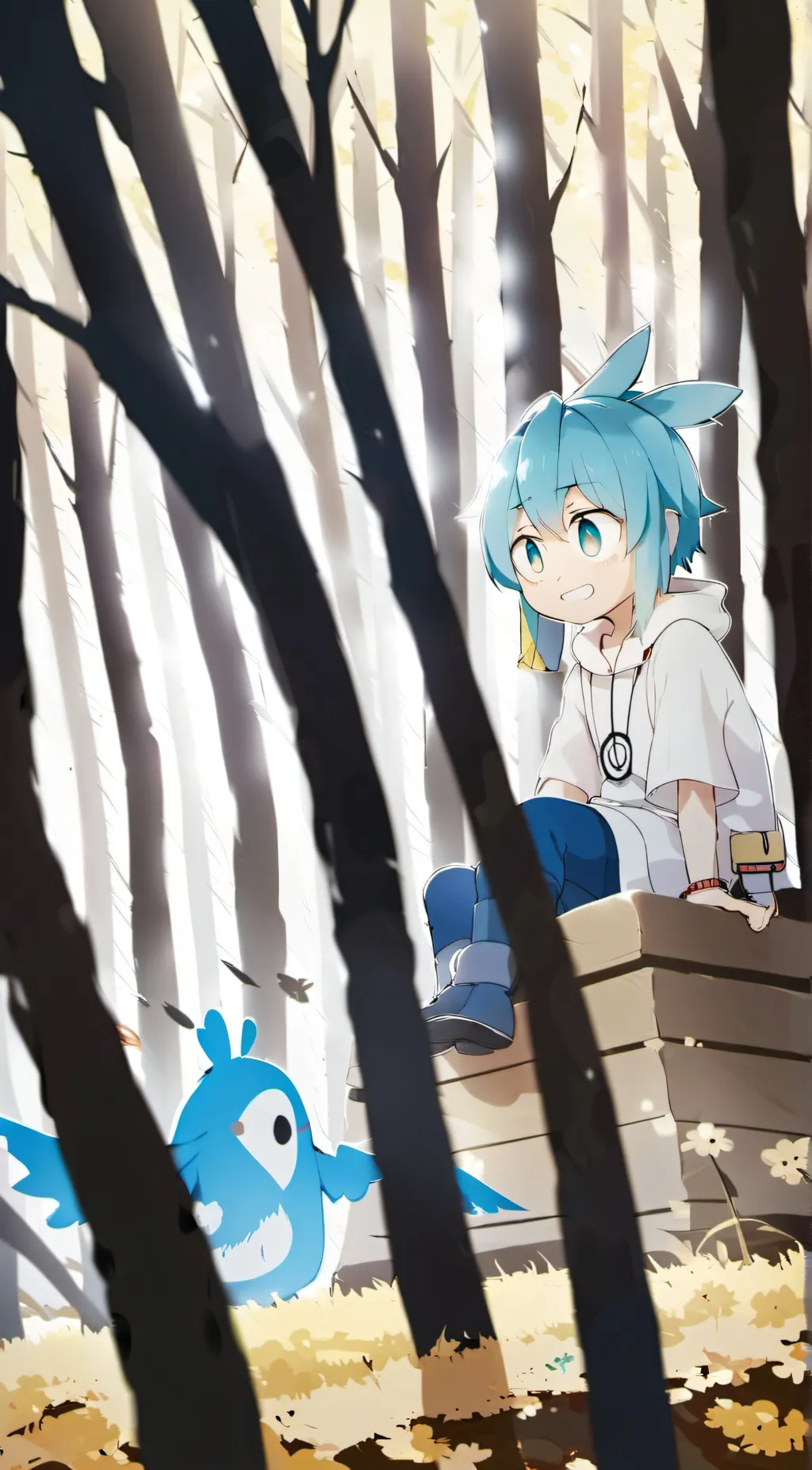 ai character: sonic boom background