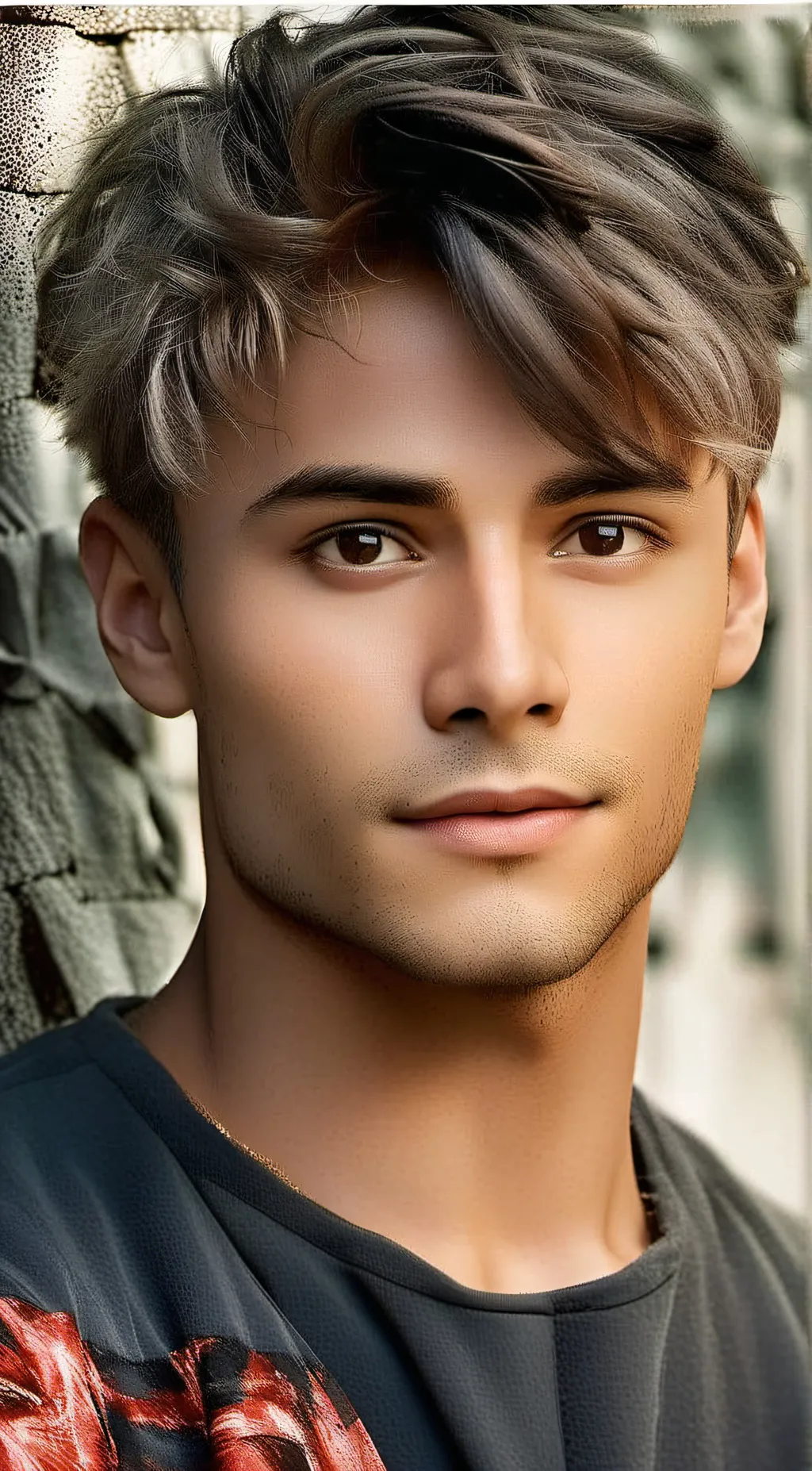 ai character: Sebastian  background