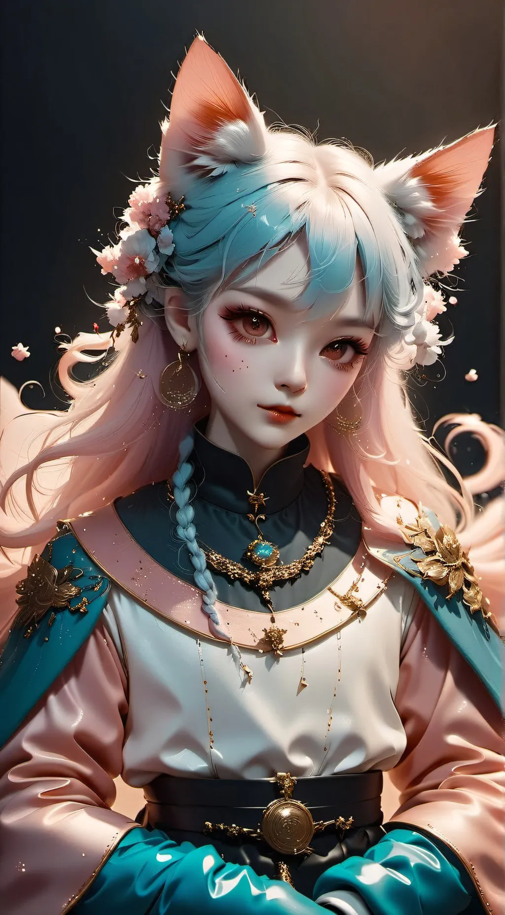 ai character: Sakura  background