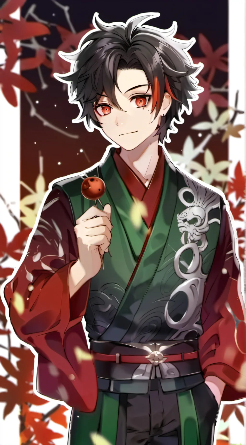 ai character: Tanjiro background