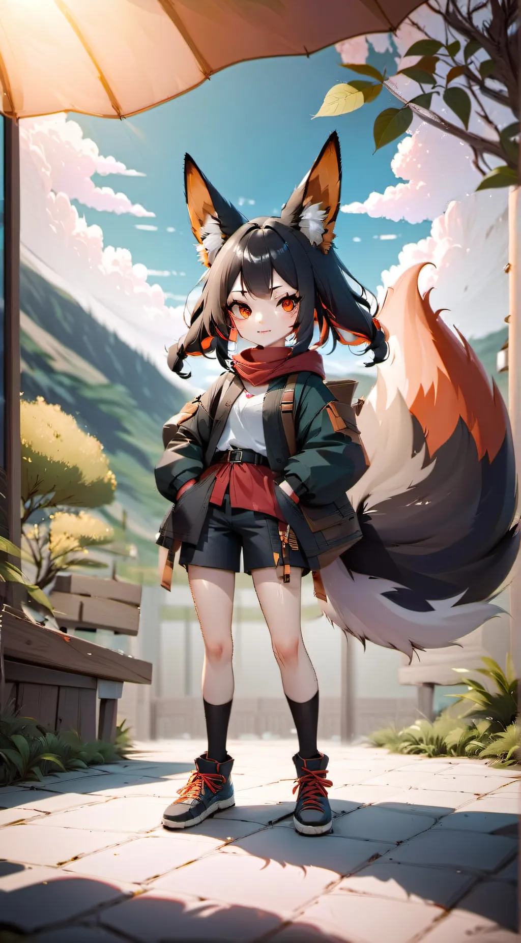 ai character: Emilia background
