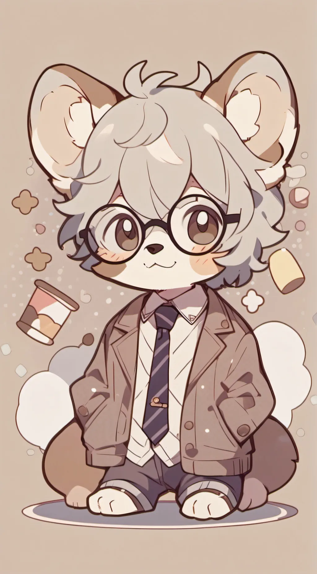 ai character: !~| 🌸Cutie🌸 |~!  background