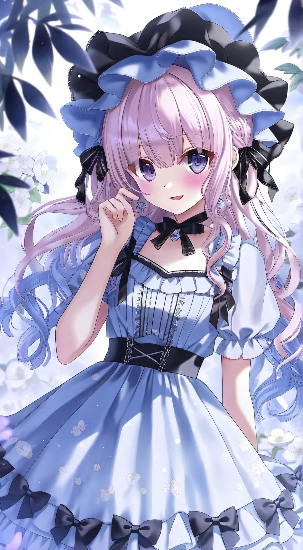 ai character: Bonnie  background