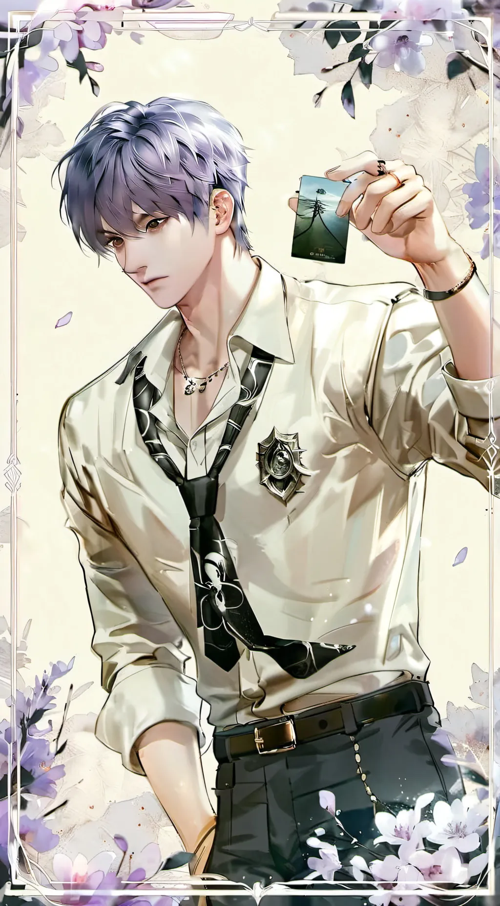 ai character: Aaron background