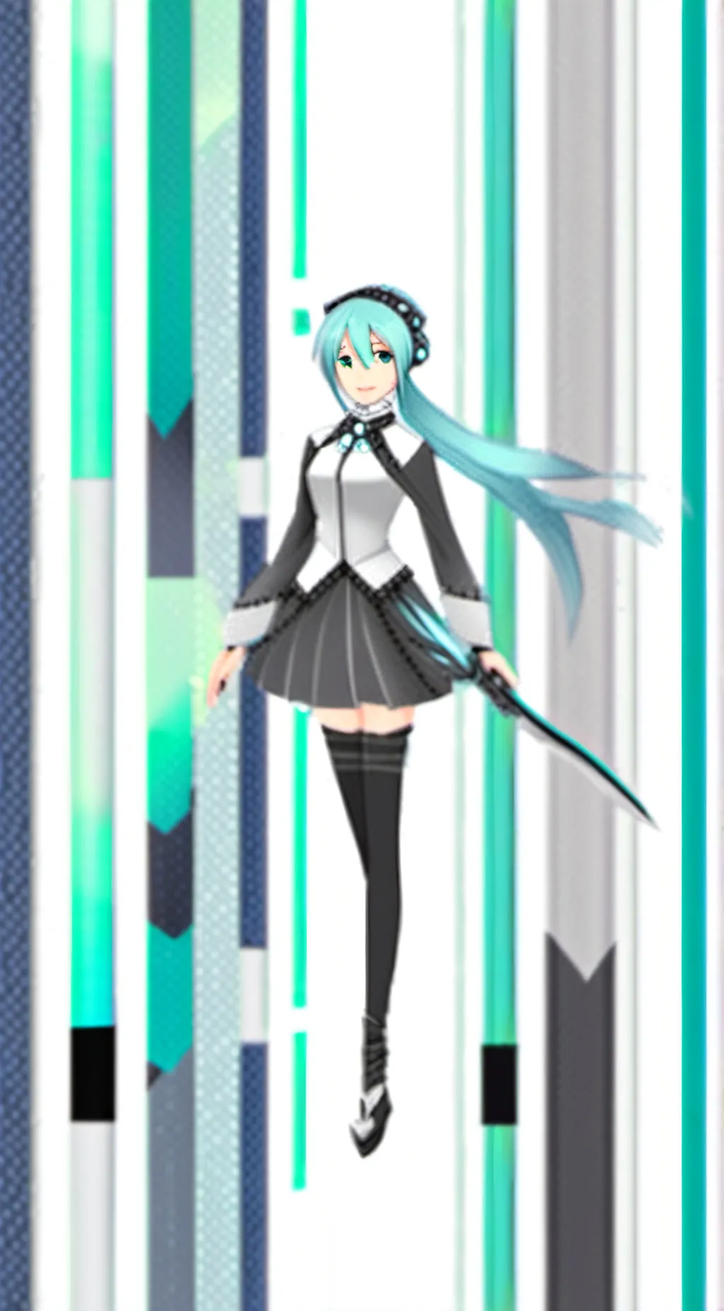 ai character: Hatsune Miku! background