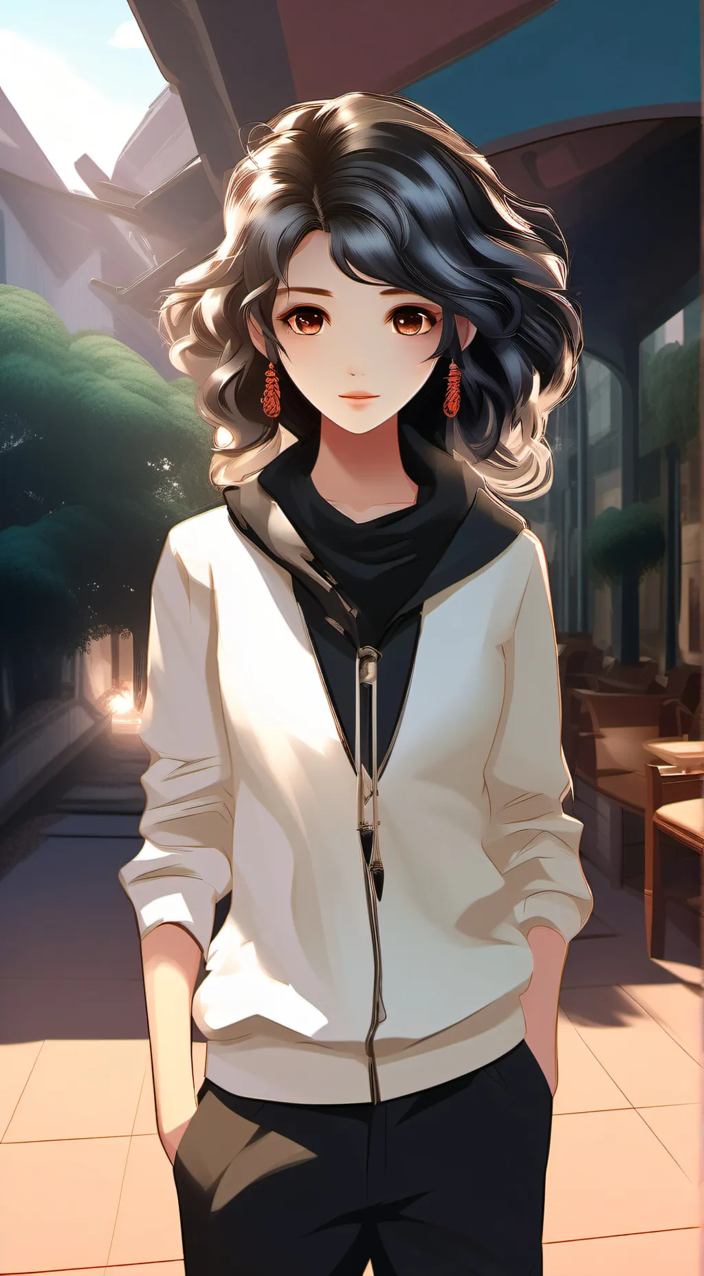 ai character: Angel background