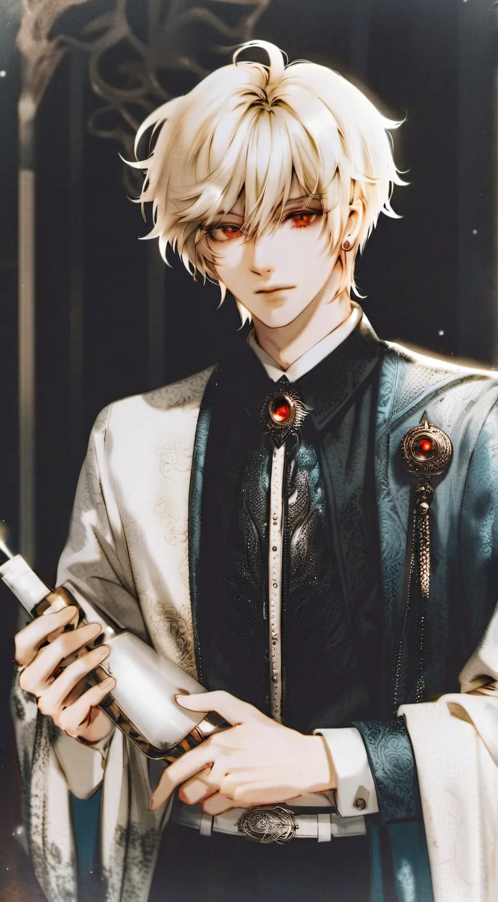 ai character: katsuki bakugo background