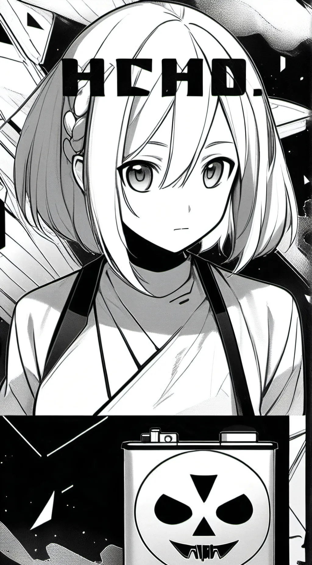 ai character: Wednesday  background