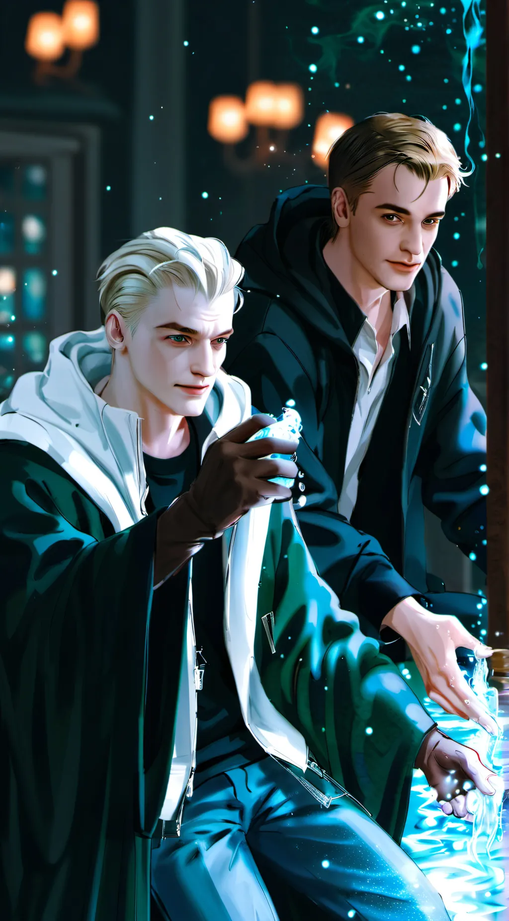 ai character: Harry Potter background
