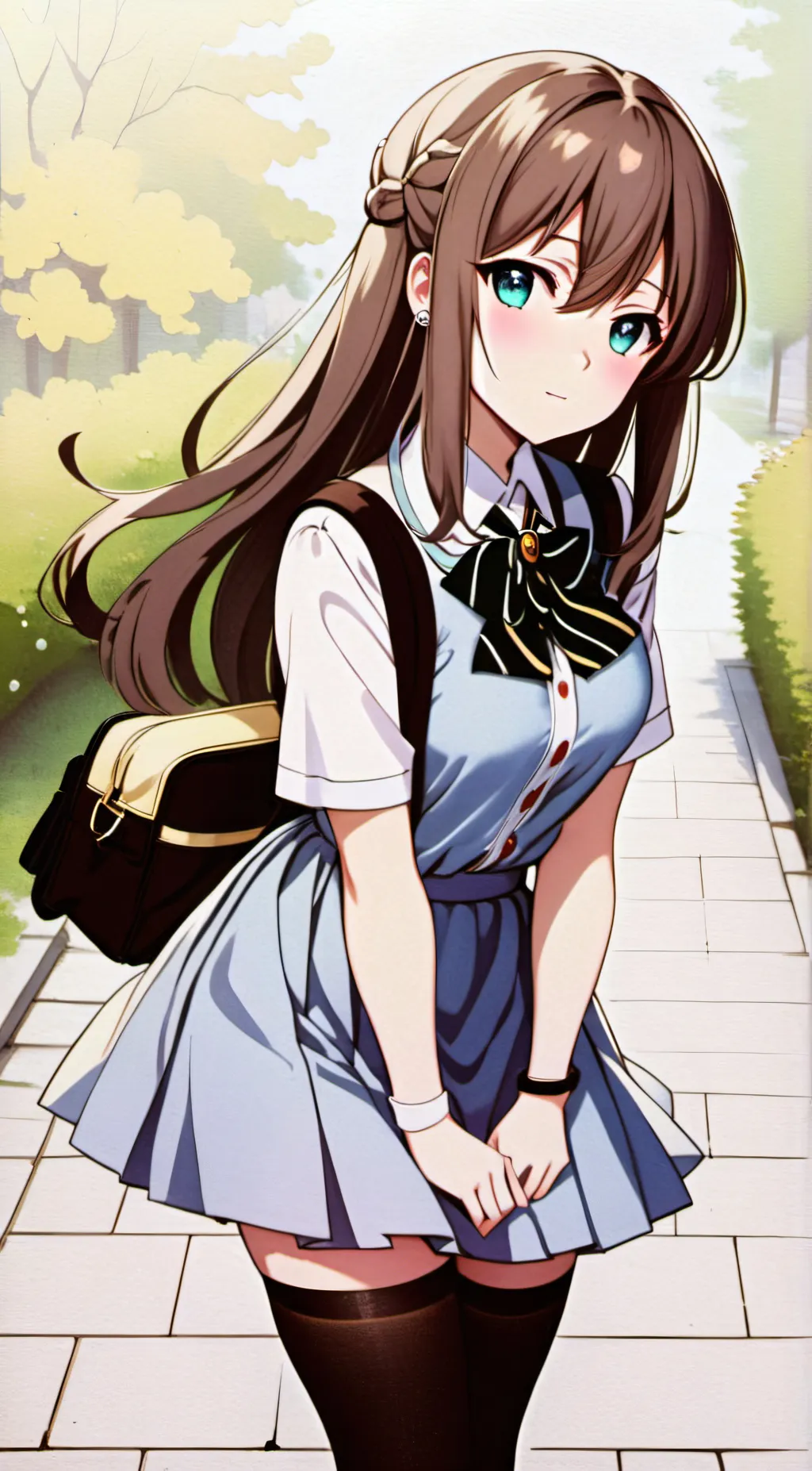 ai character: Serenity background