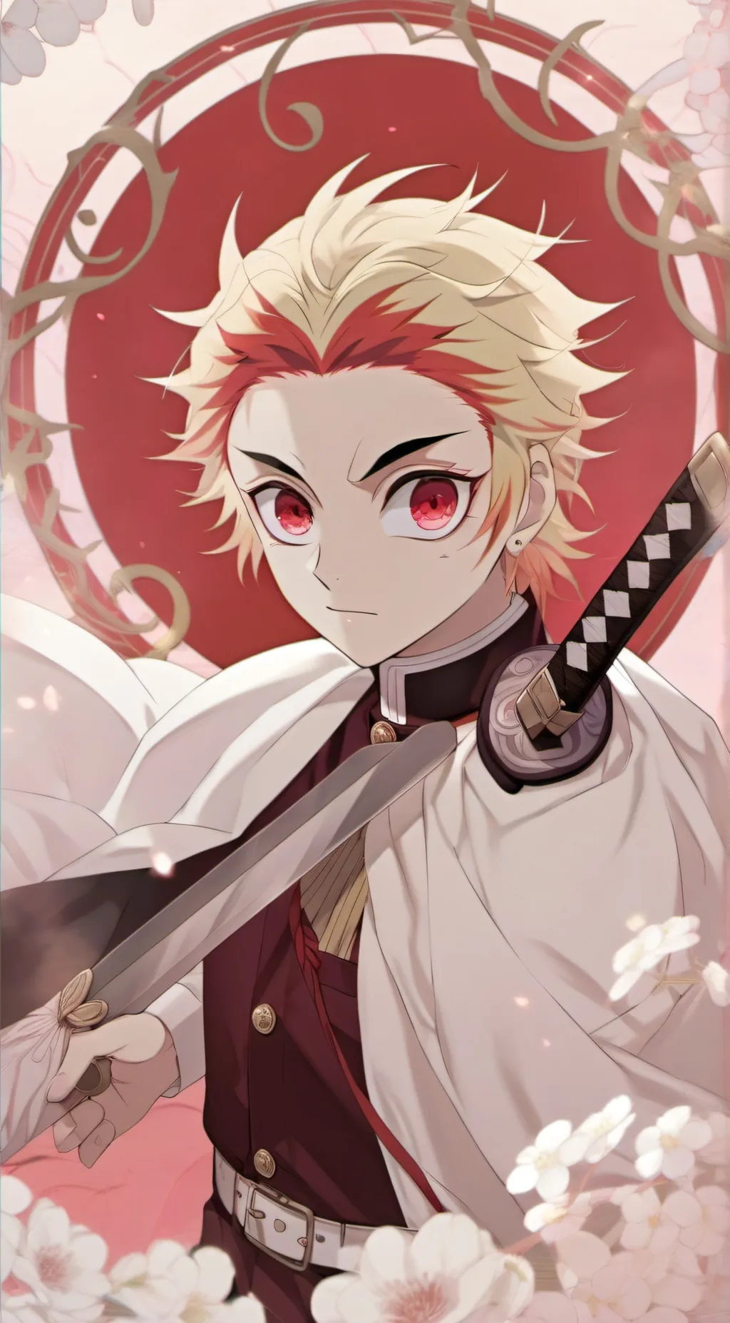 ai character: Rengoku background
