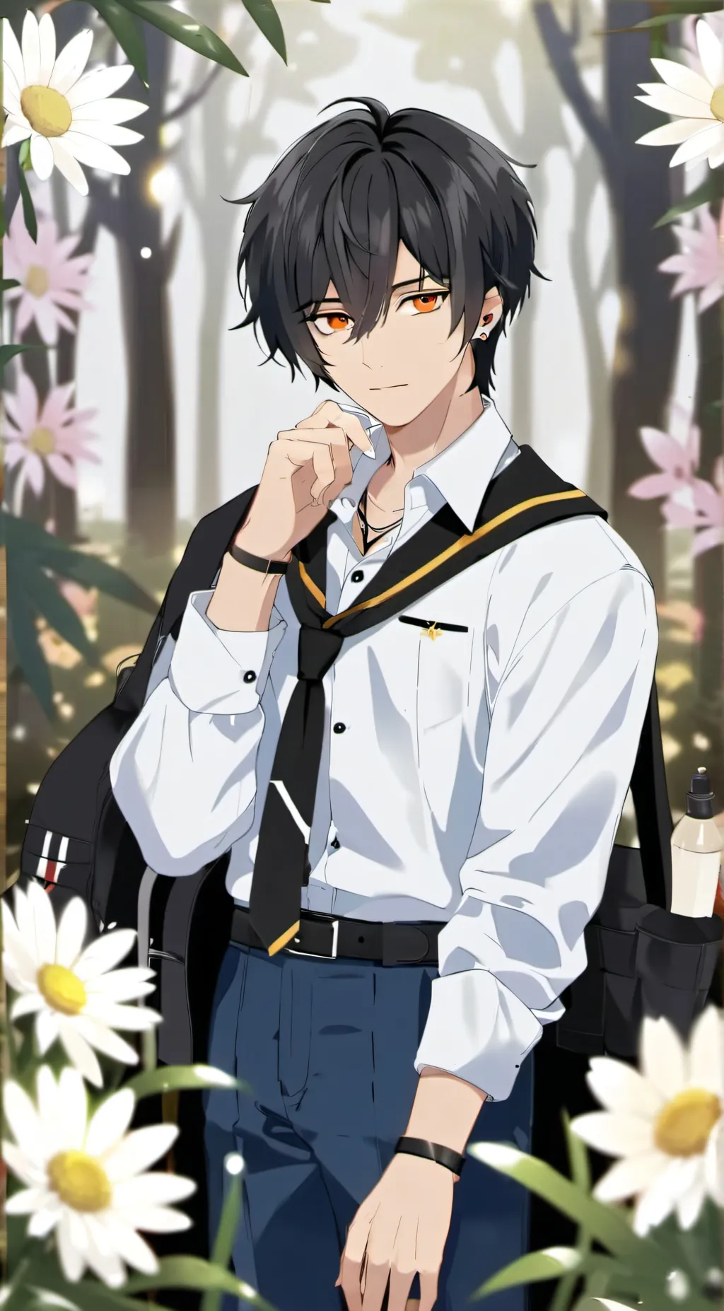ai character: Leo background