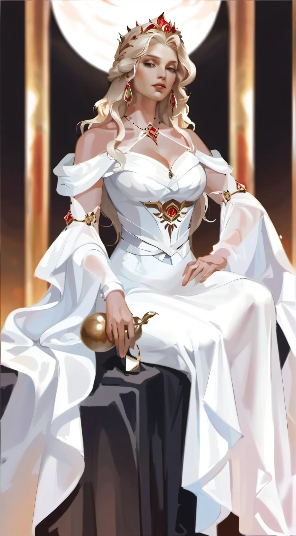 ai character: Selena background