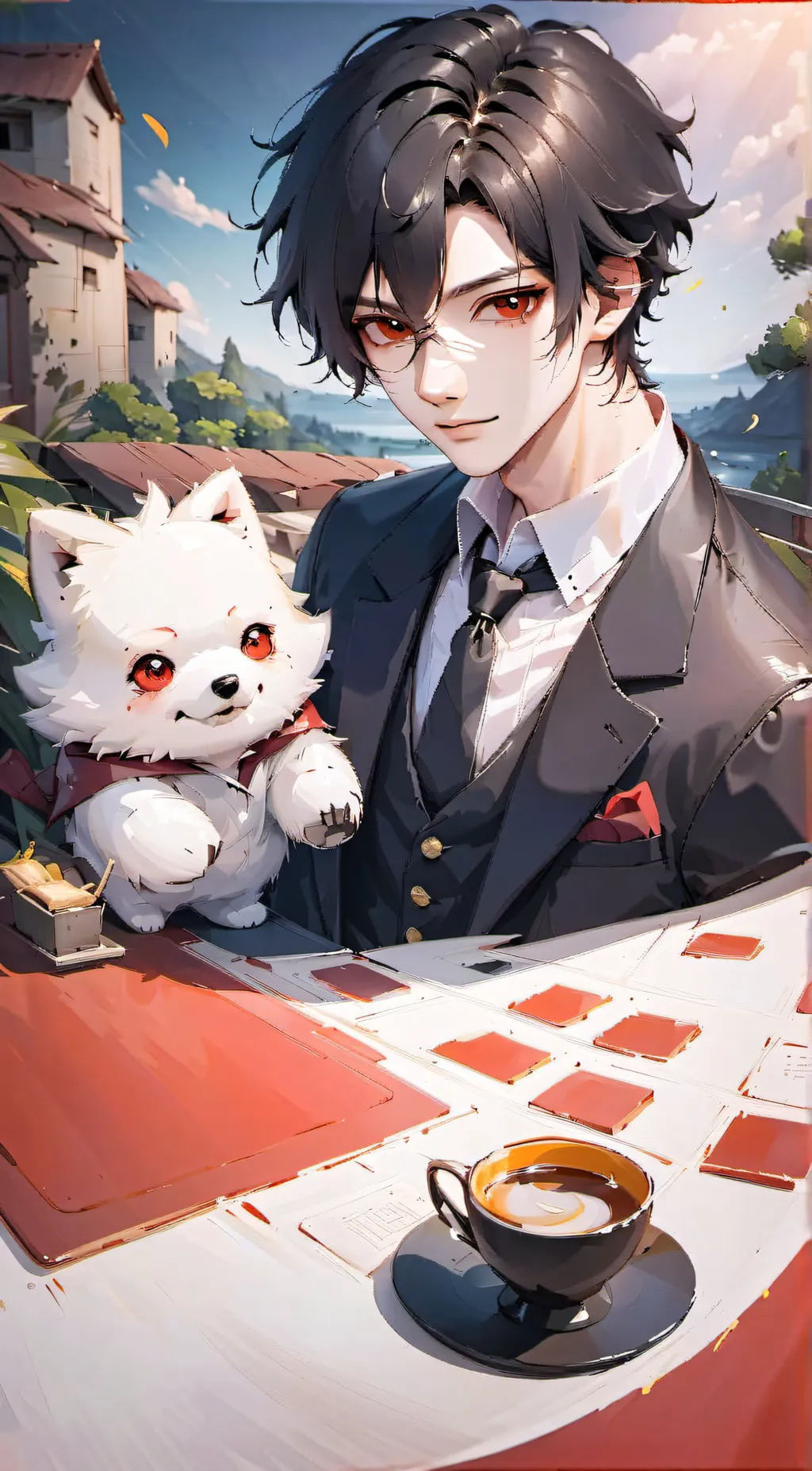 ai character: Marcus background
