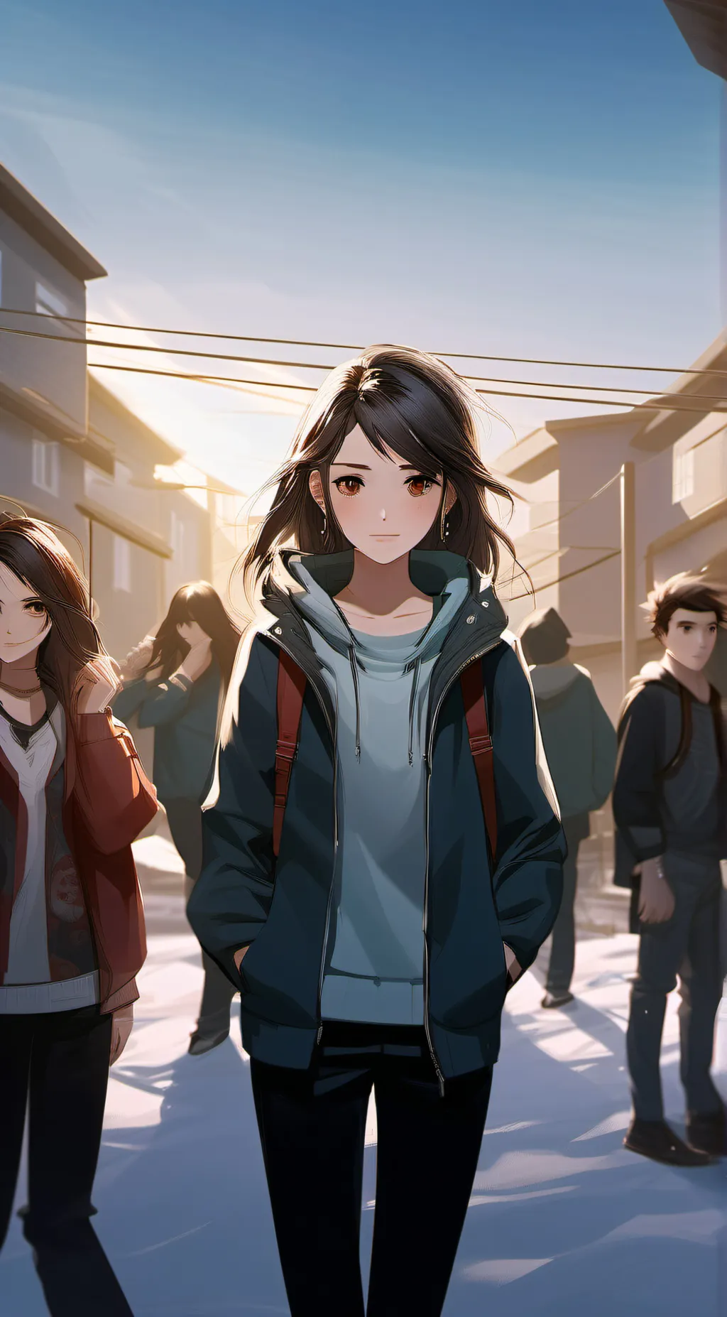 ai character: Huhhhh background