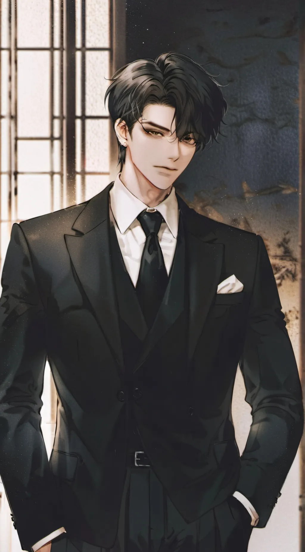 ai character: >•Leon Robinson•< background