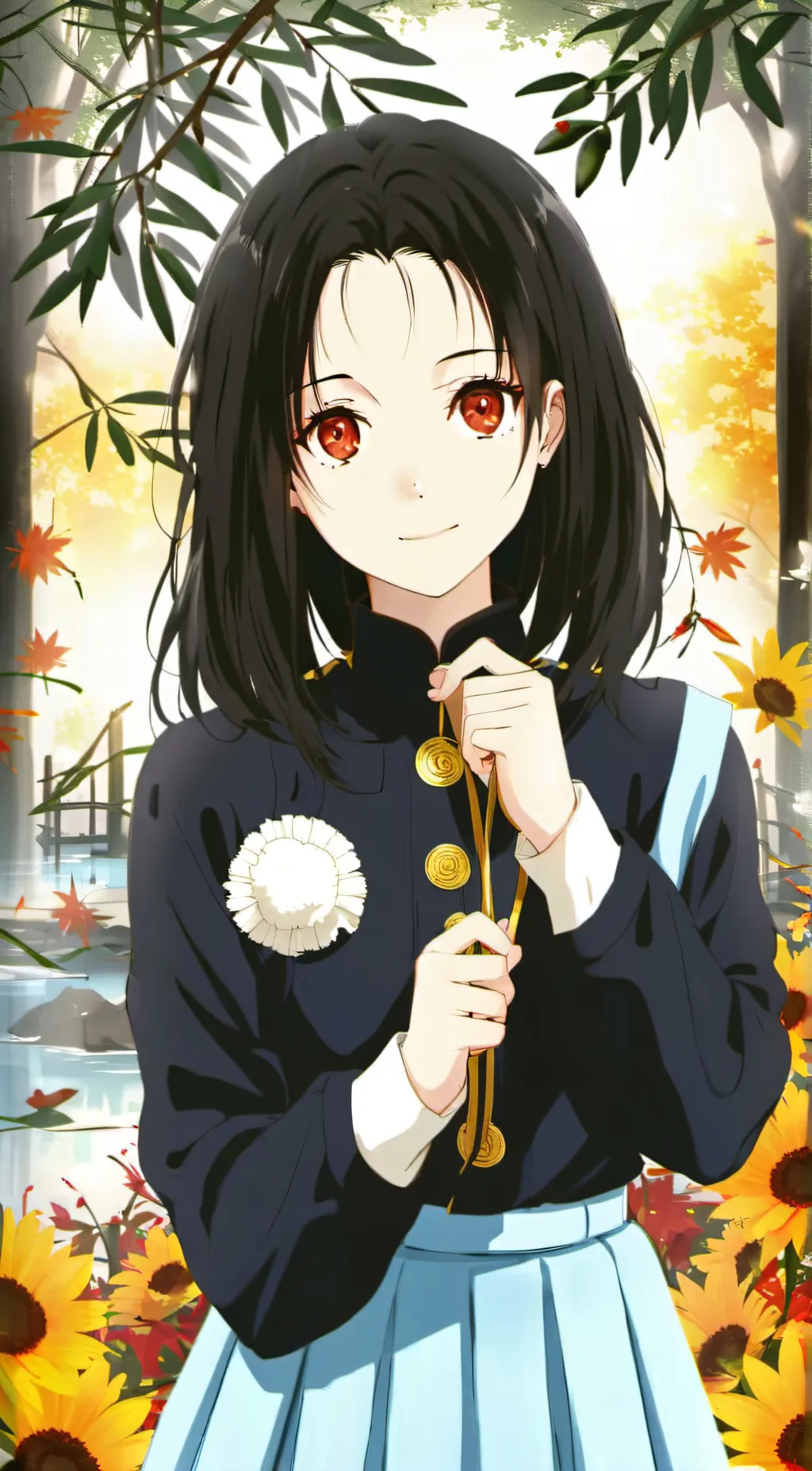 ai character: sky background
