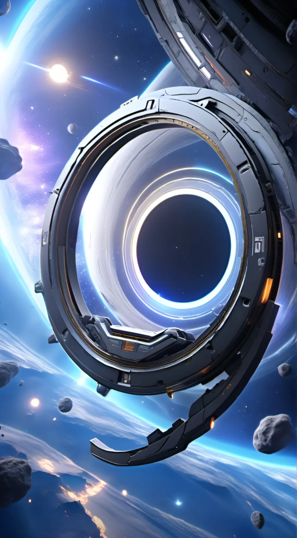 Talkie AI - Chat with Blue BlackHole 