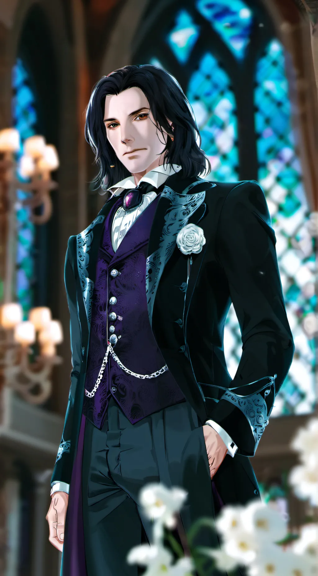 ai character: Severus Snape background