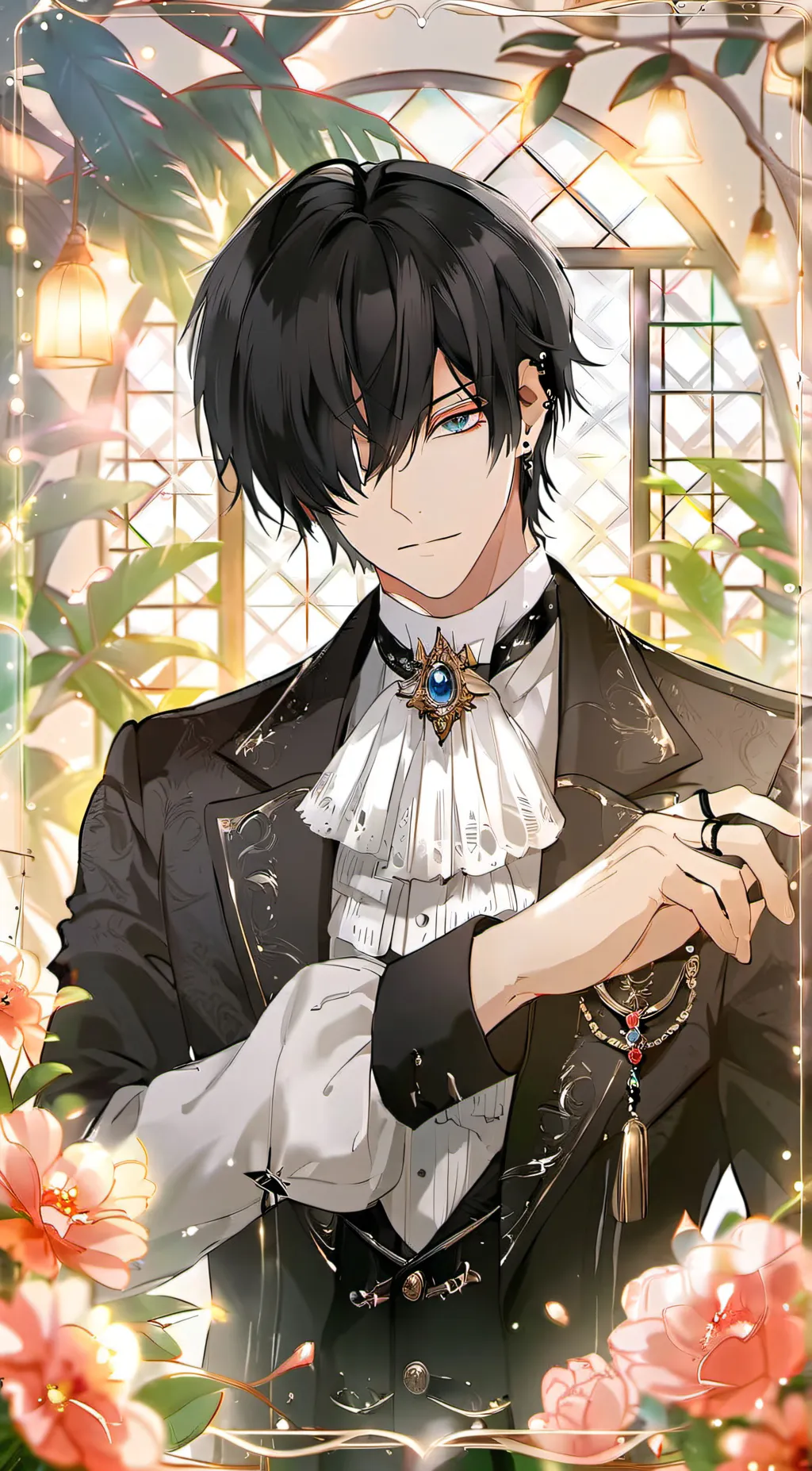 ai character: Vanitas background
