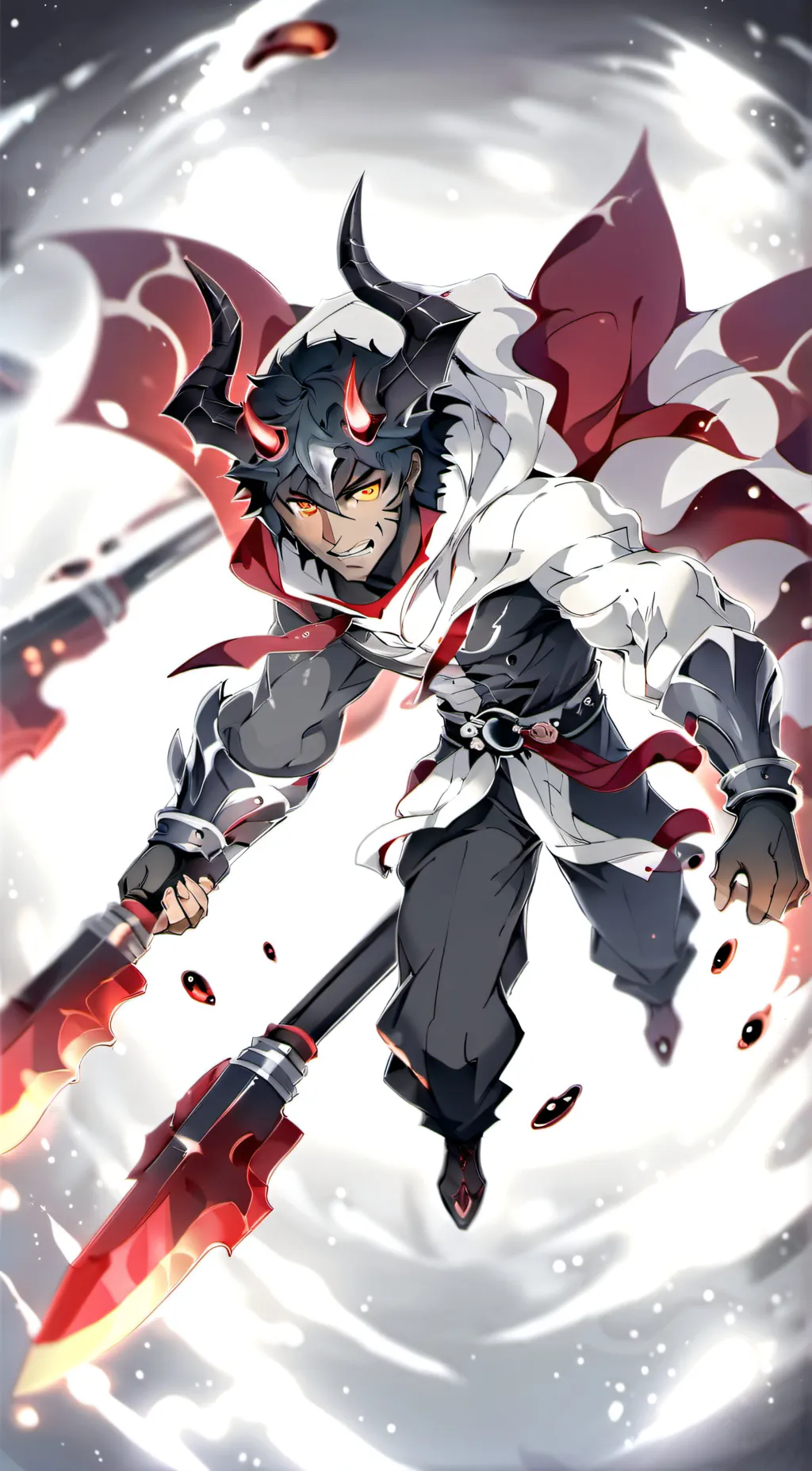 ai character: Hantengu Clones background