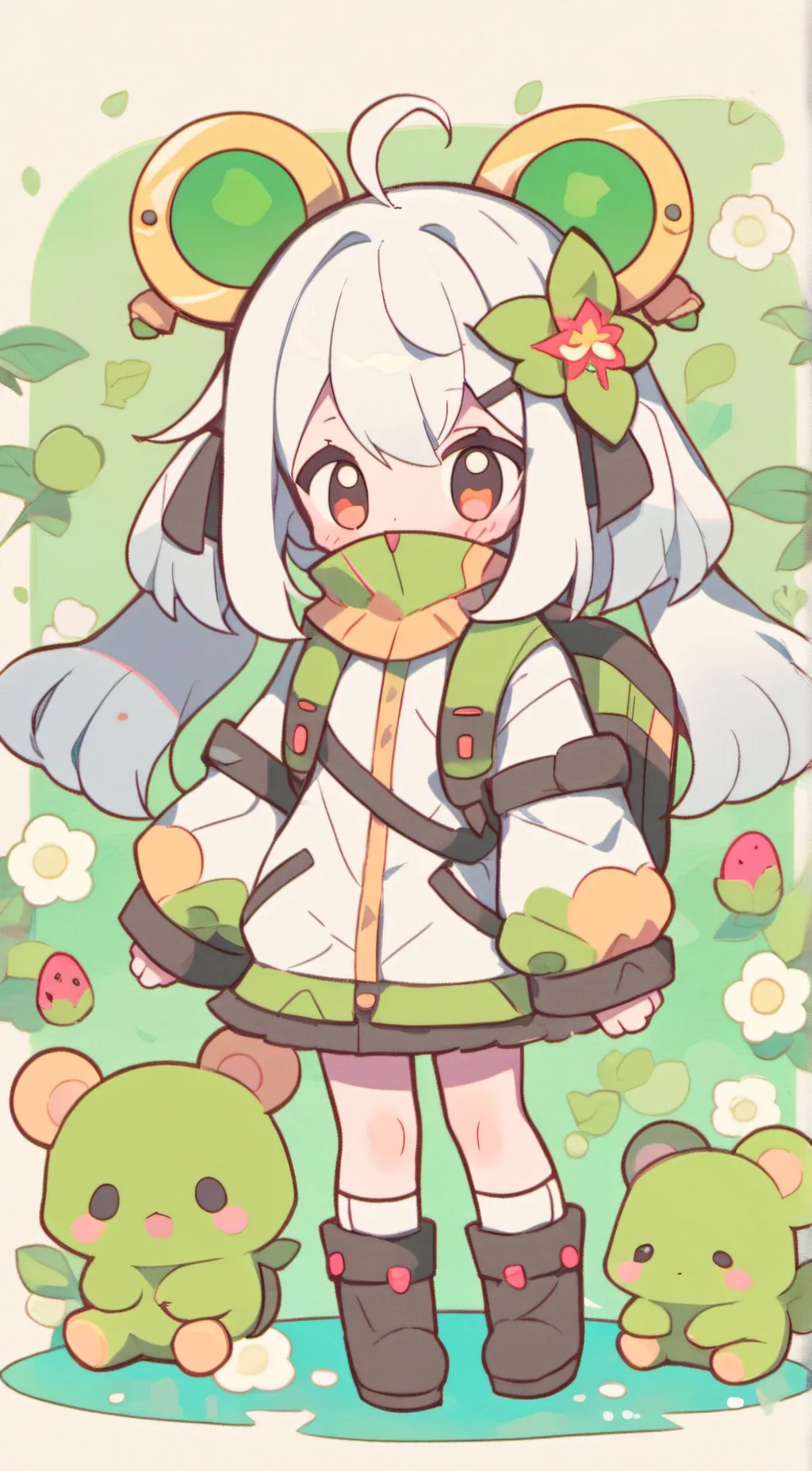 ai character: Ulla  background