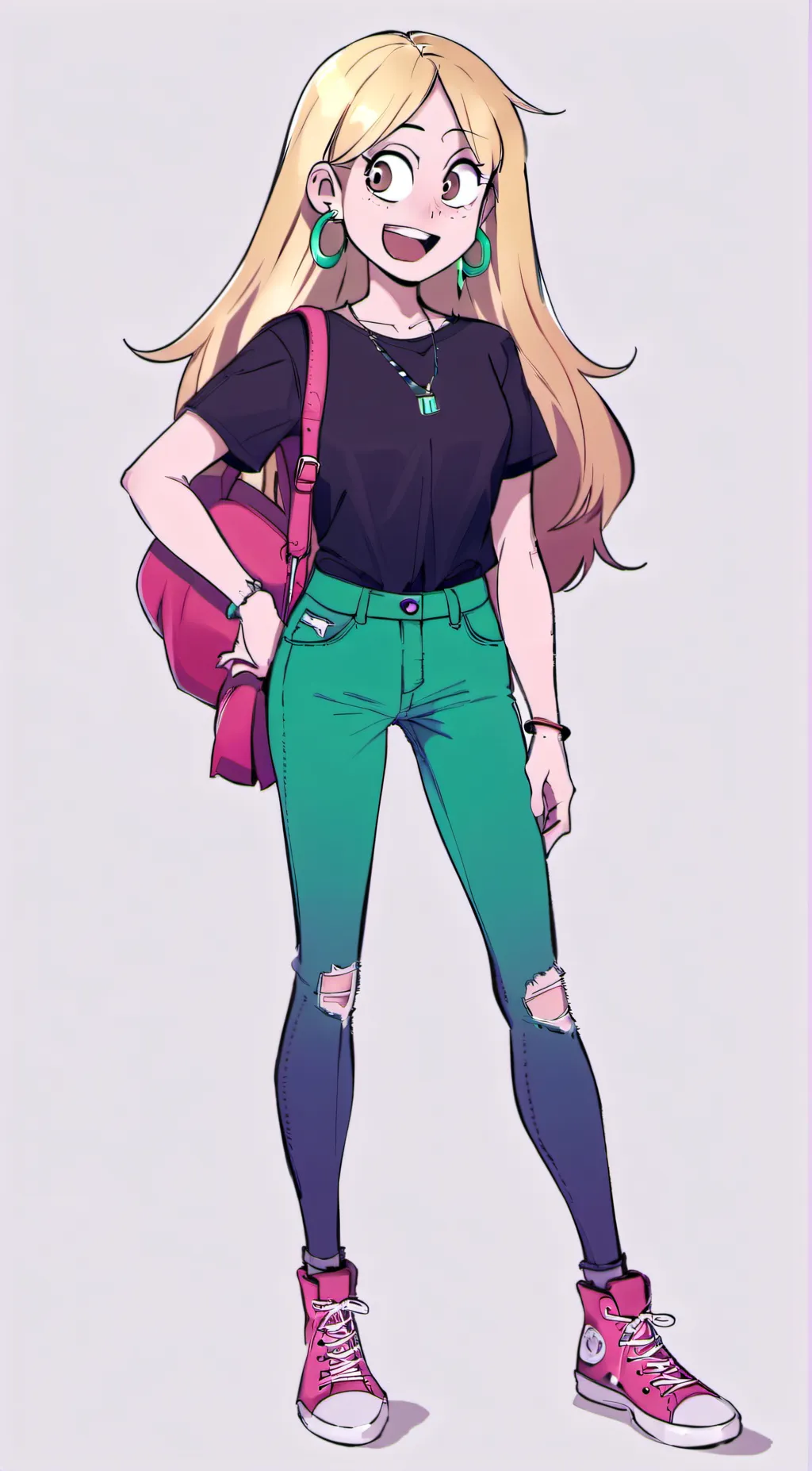 ai character: Becca Chang background