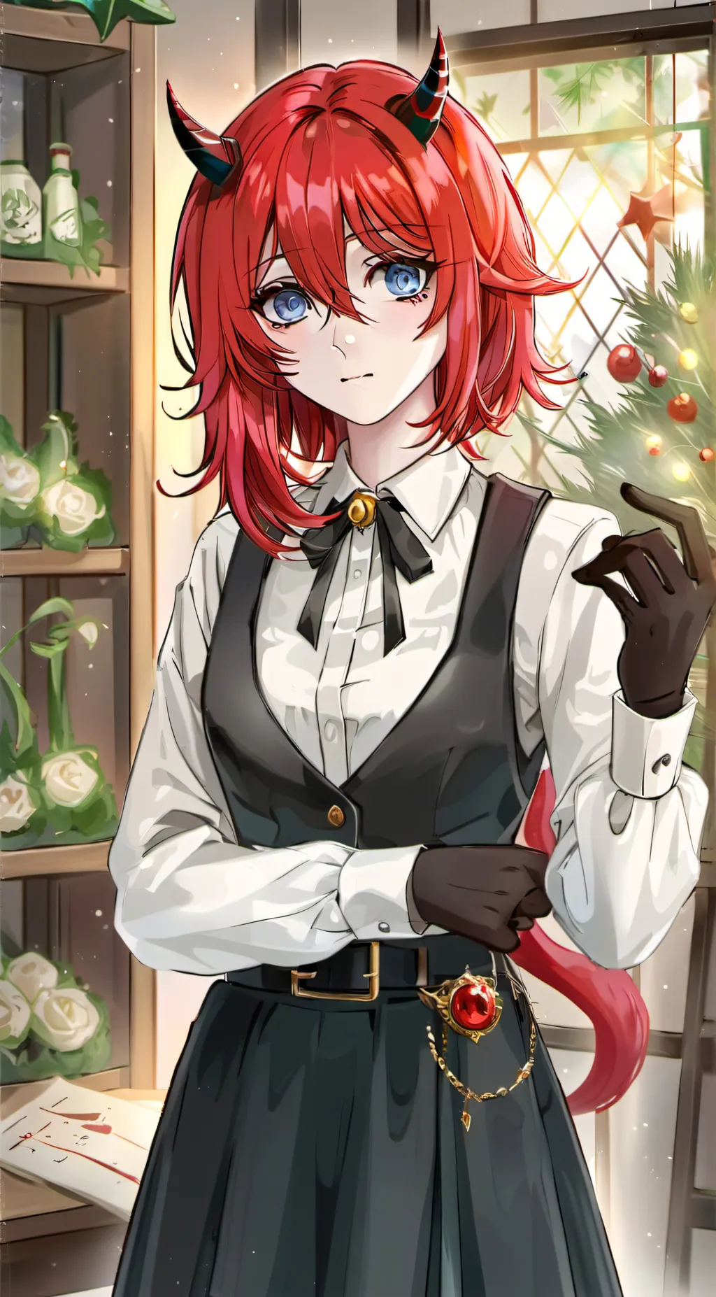 ai character: Wine background