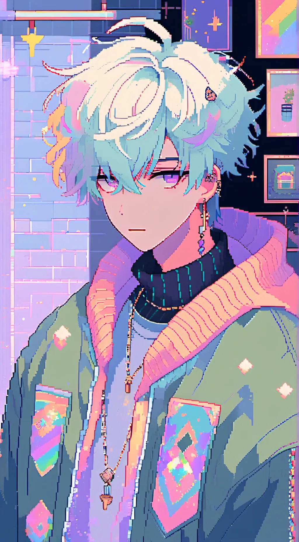 ai character: your gay friend  background