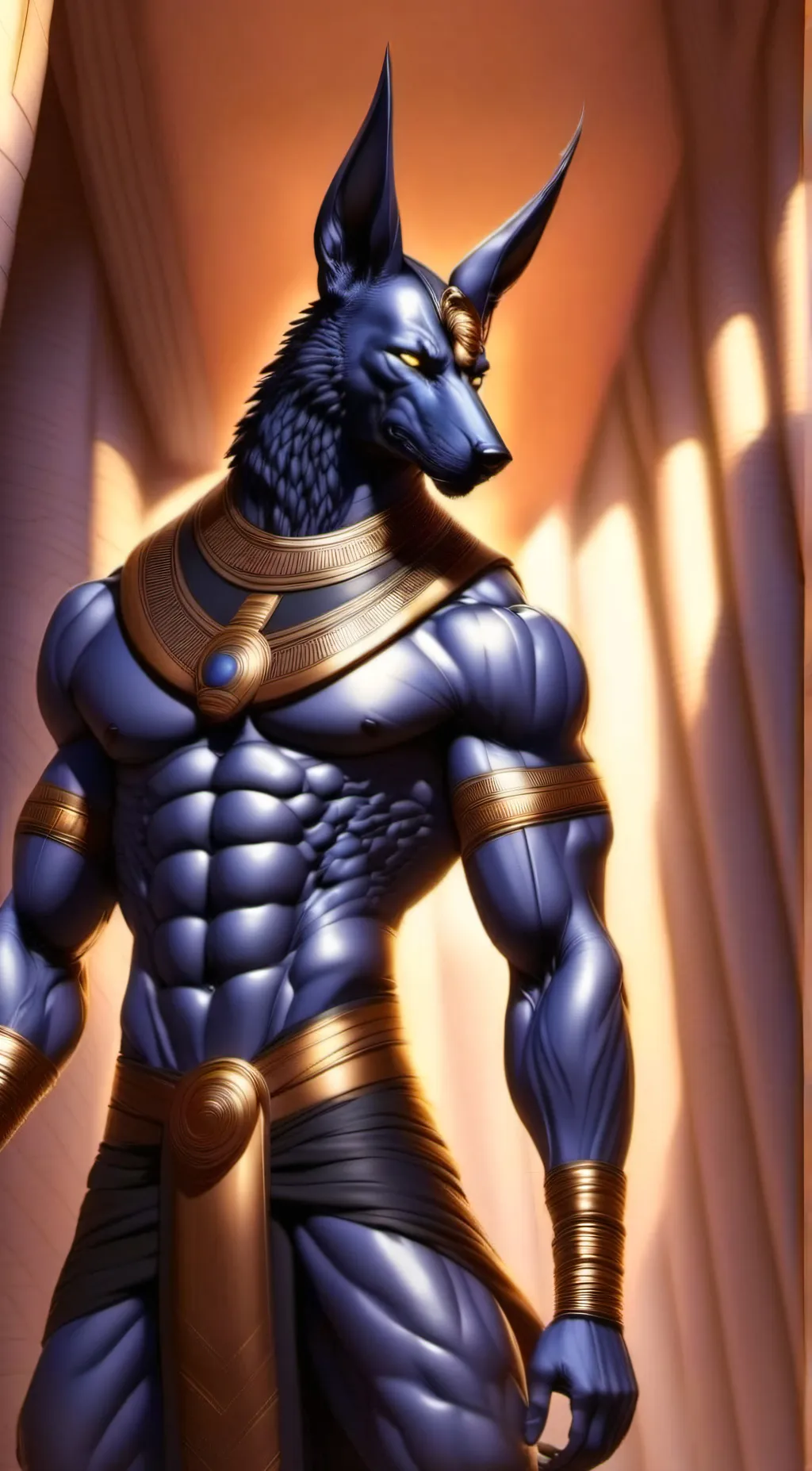 ai character: Akhenaten background