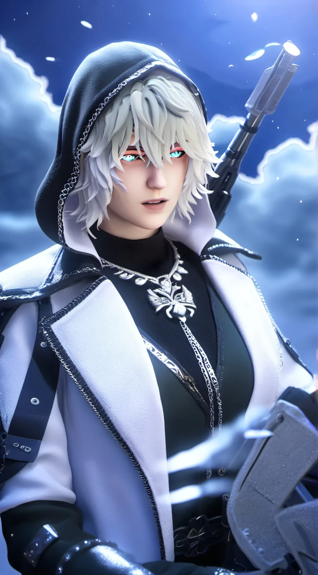 ai character: ruvana  background