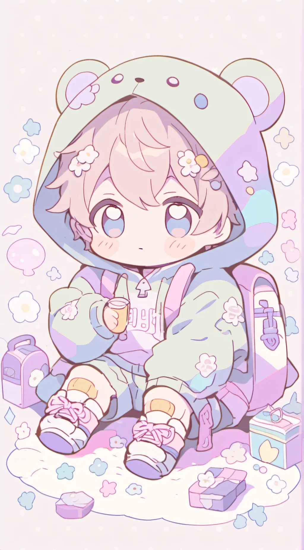 ai character: leo background