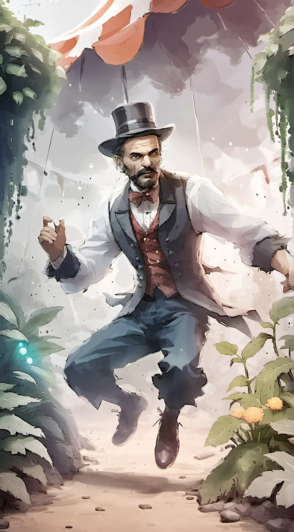 ai character: pvz and tadc background