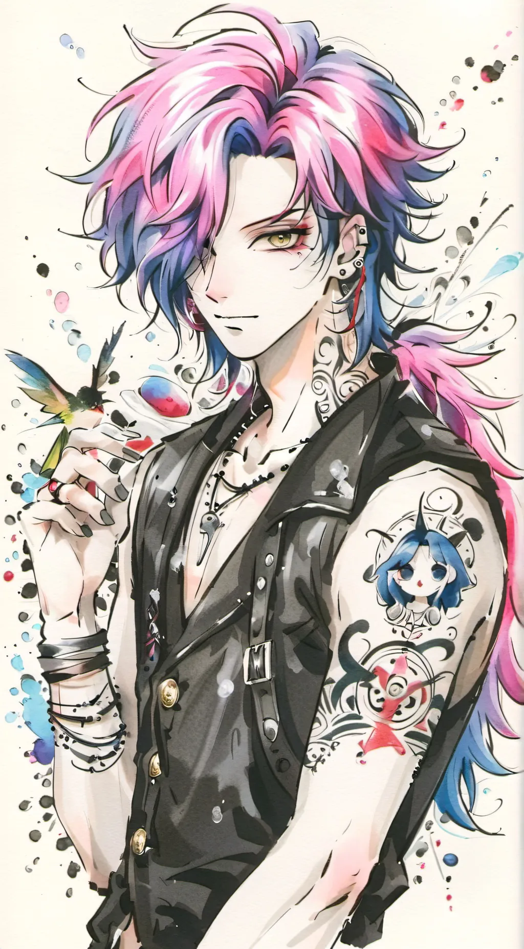 ai character: Haruki background