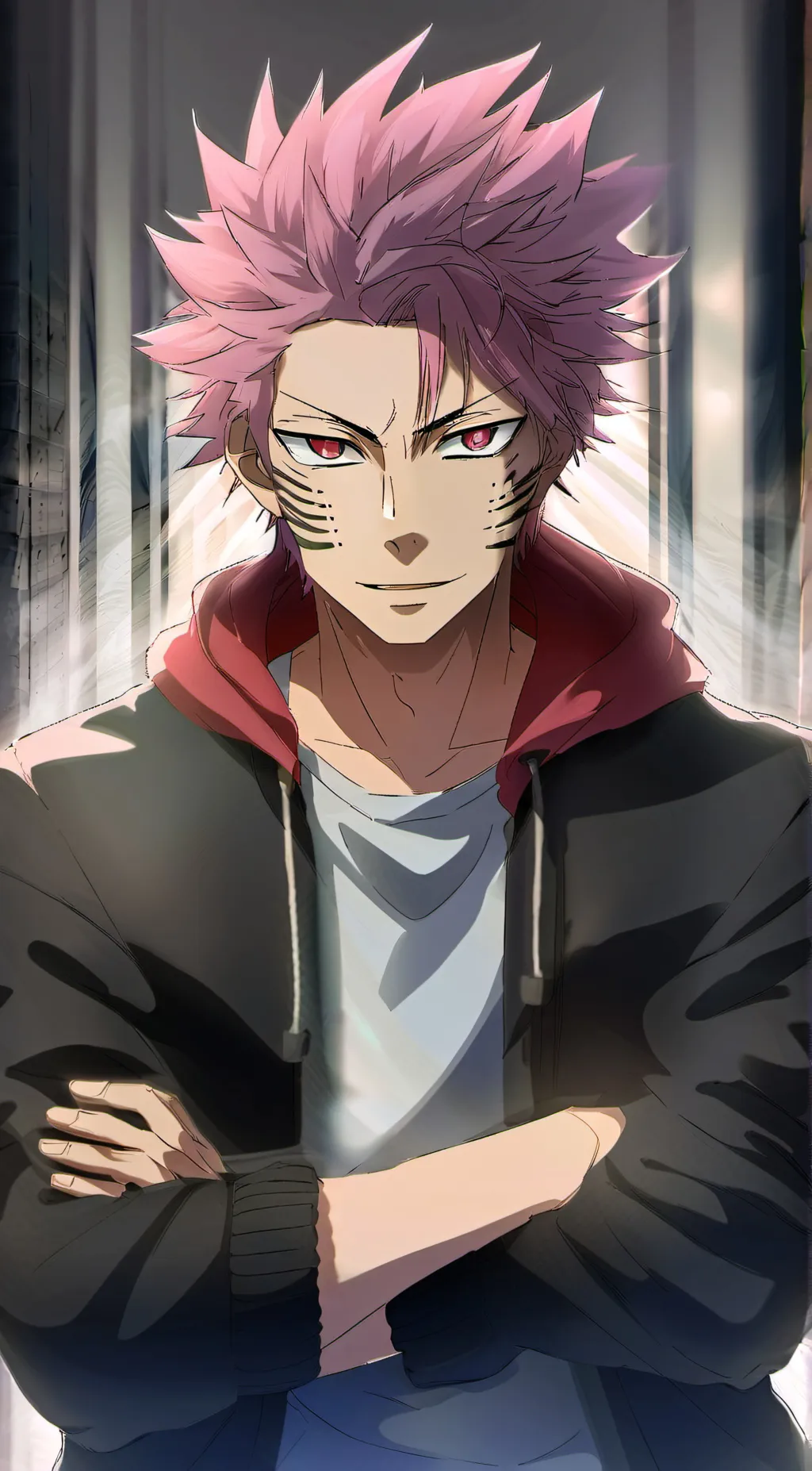 ai character: Sukuna background