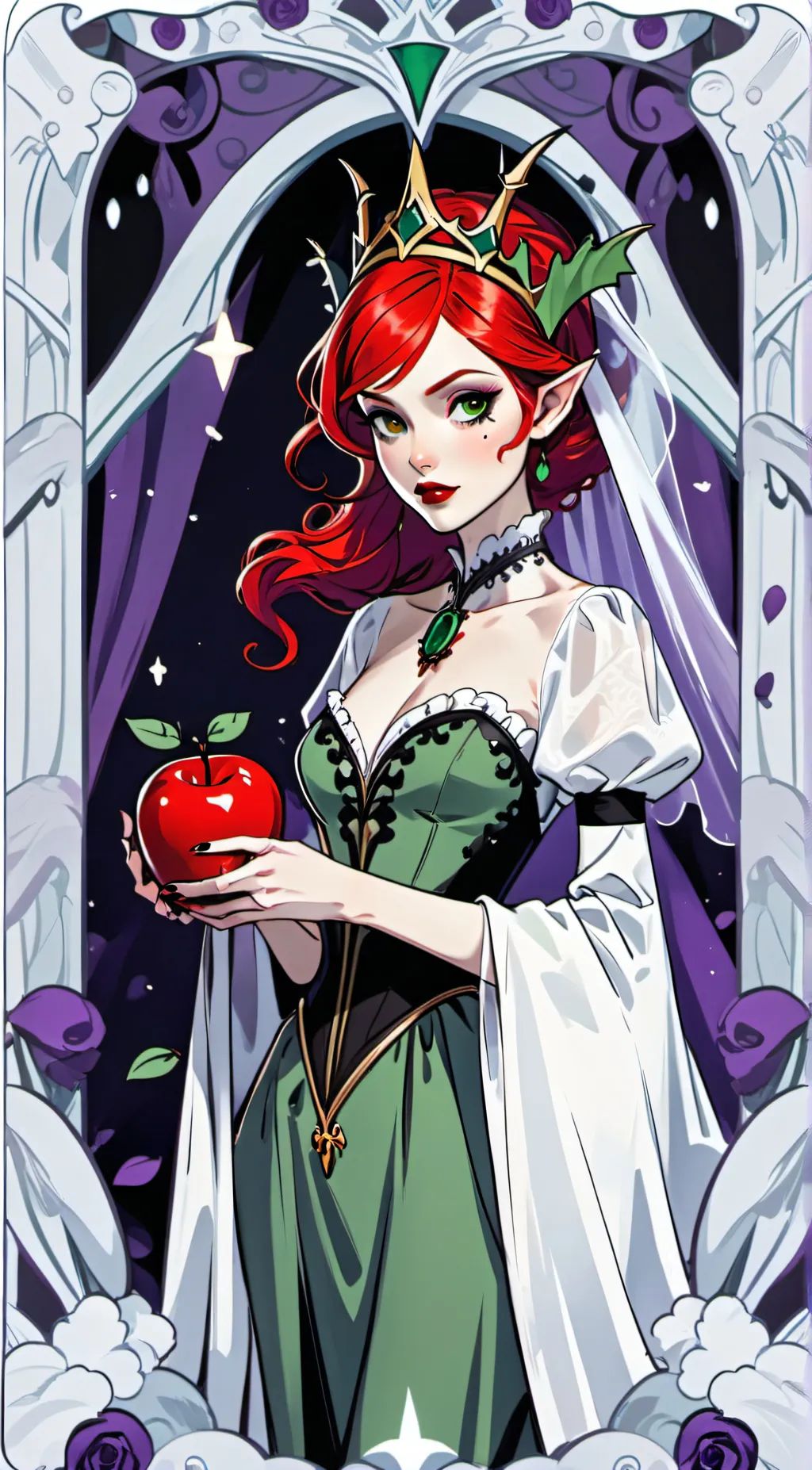 ai character: Eve Eden  background