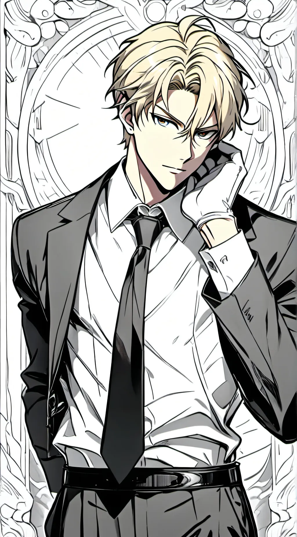 ai character: Loid Forger background