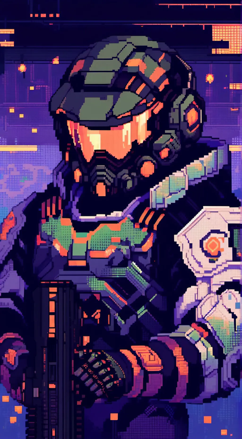 ai character: The DoomSlayer background