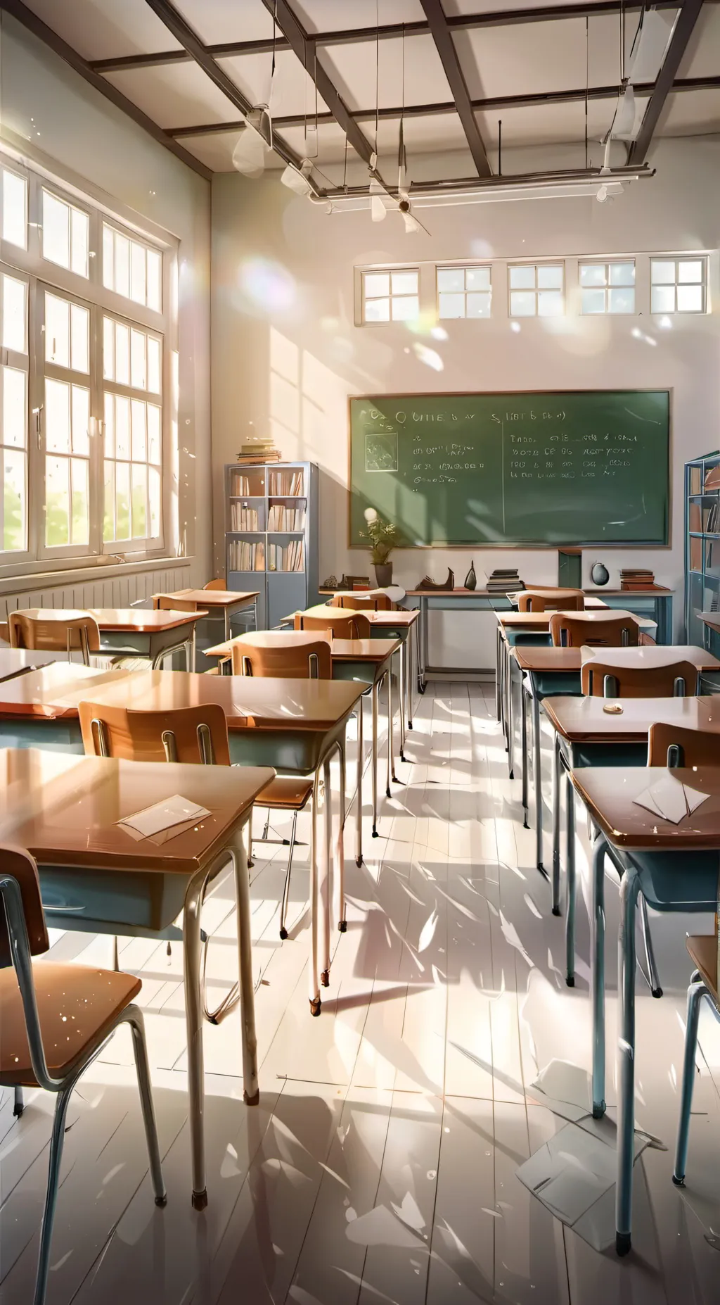 ai character: class 1A background