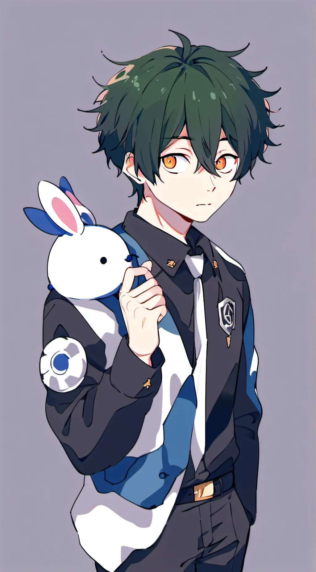 ai character: deku  background