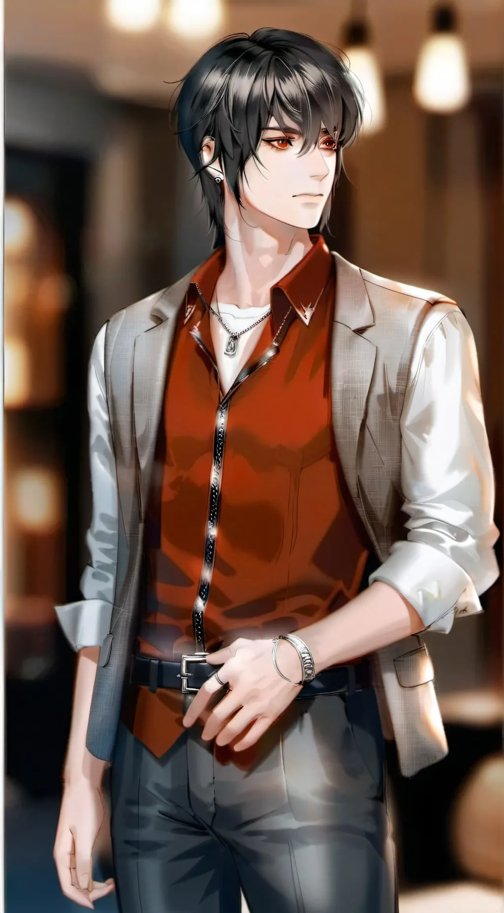 ai character: Kai background