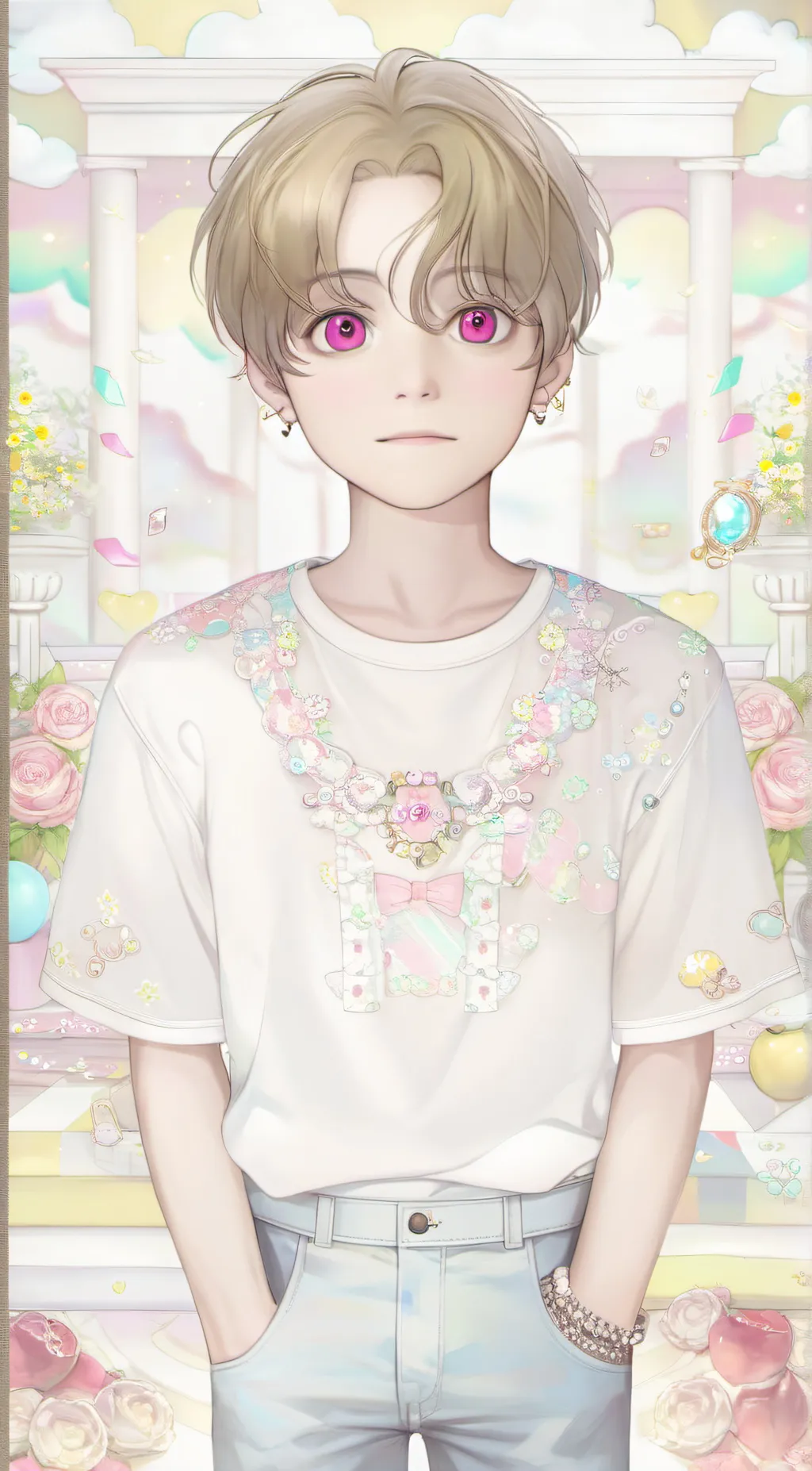 ai character: Zac  background